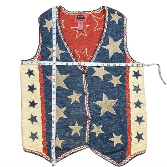 Cambridge Country Store Dry Goods, Microsuede Stars Embroidered on Sweat… - Picture 2 of 6